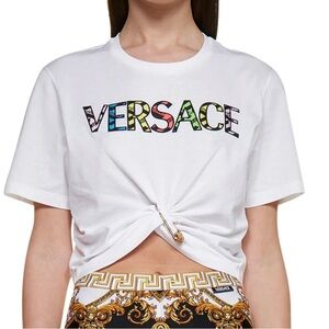 Versace White Women's Top